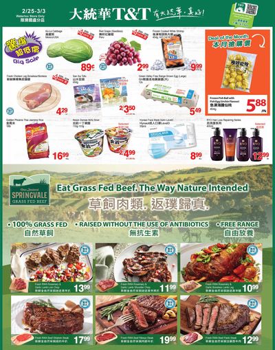 T&T Supermarket (Waterloo) Flyer February 25 to March 3