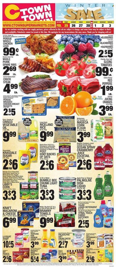 C-Town (CT, FL, MA, NJ, NY, PA) Weekly Ad Flyer February 25 to March 4