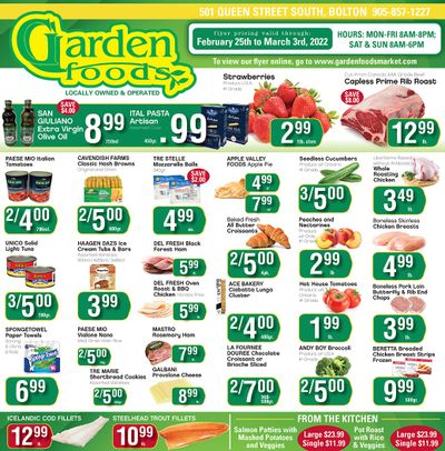 Garden Foods Flyer February 25 to March 3