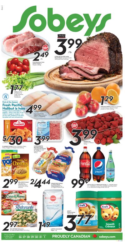 Sobeys (ON) Flyer March 26 to April 1