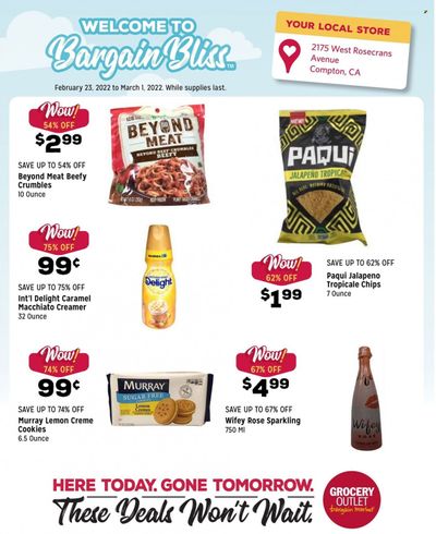 Grocery Outlet (CA, ID, OR, PA, WA) Weekly Ad Flyer February 25 to March 4