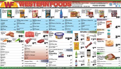Western Foods Flyer February 23 to March 1