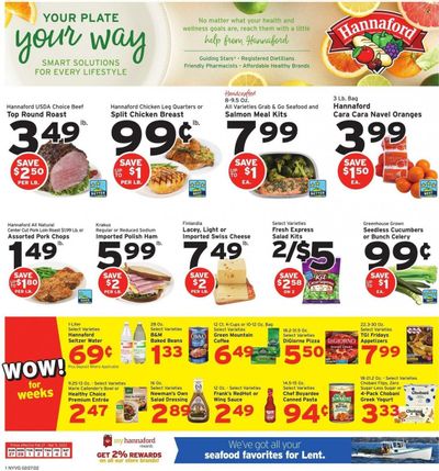 Hannaford (NY) Weekly Ad Flyer February 25 to March 4