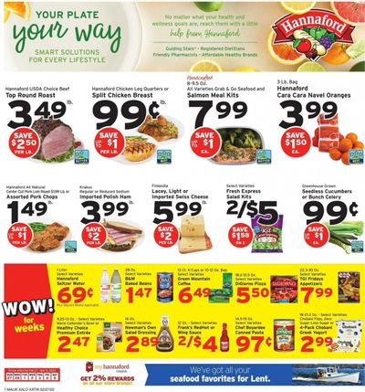 Hannaford (MA) Weekly Ad Flyer February 25 to March 4