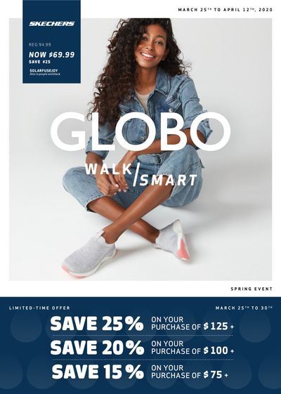 Globo Shoes Flyer March 25 to April 12