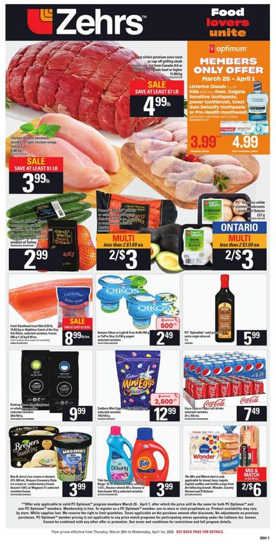 Zehrs Flyer March 26 to April 1