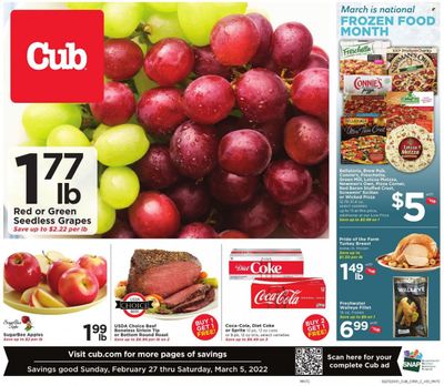 Cub Foods (MN) Weekly Ad Flyer February 26 to March 5 Cub Foods (MN) Weekly Ad Flyer February 26 to March 5