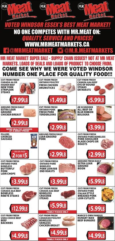M.R. Meat Market Flyer February 26 to March 5