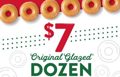 Enjoy a $7 Original Glazed Dozen at Krispy Kreme this Weekend: A Rewards Member Exclusive
