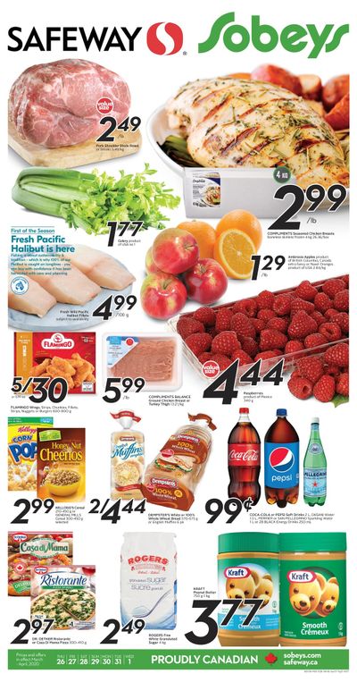 Sobeys (West) Flyer March 26 to April 1