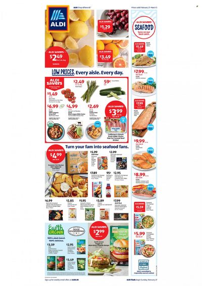 ALDI Weekly Ad Flyer February 27 to March 6