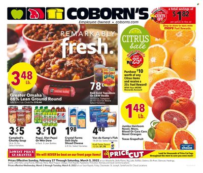 Coborn's (MN, SD) Weekly Ad Flyer February 27 to March 6