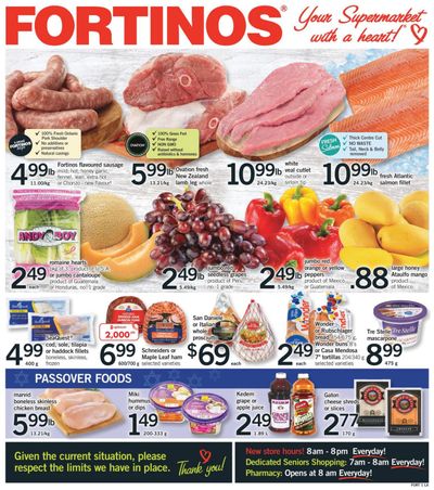 Fortinos Flyer March 26 to April 1