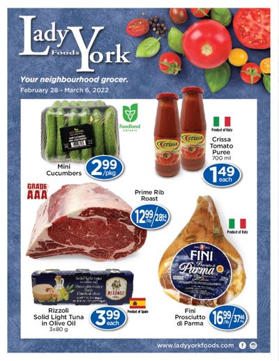 Lady York Foods Flyer February 28 to March 6