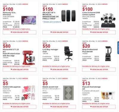 Costco Canada More Savings Weekly Coupons/Flyers for: Quebec, until March 13