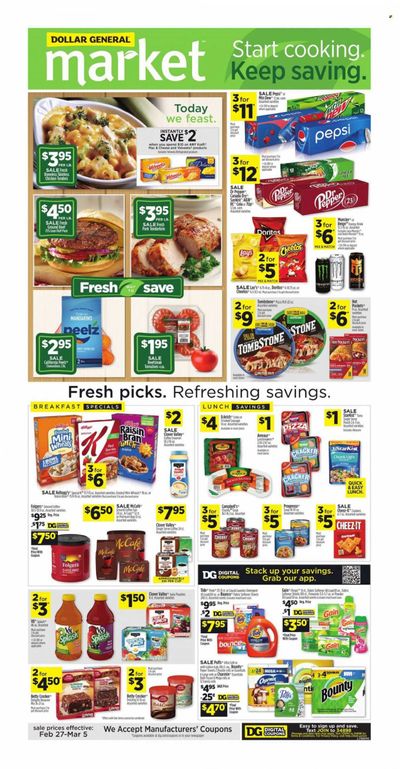 Dollar General (AL, GA, KY, LA, TN) Weekly Ad Flyer March 1 to March 8