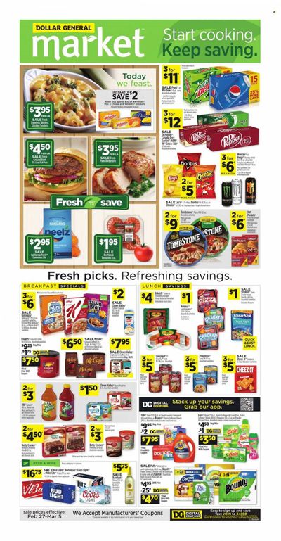 Dollar General (LA) Weekly Ad Flyer March 1 to March 8
