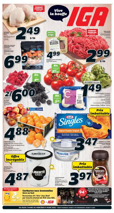IGA (QC) Flyer March 3 to 9