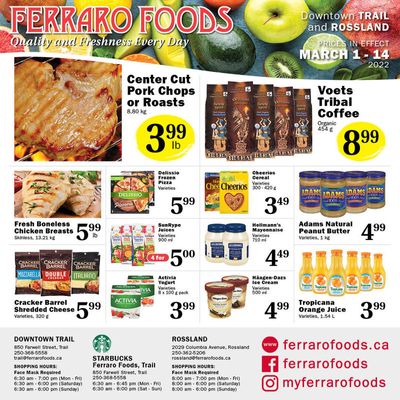 Ferraro Foods Flyer March 1 to 14