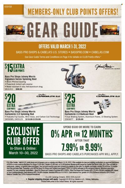 Cabela's Weekly Ad Flyer March 1 to March 8