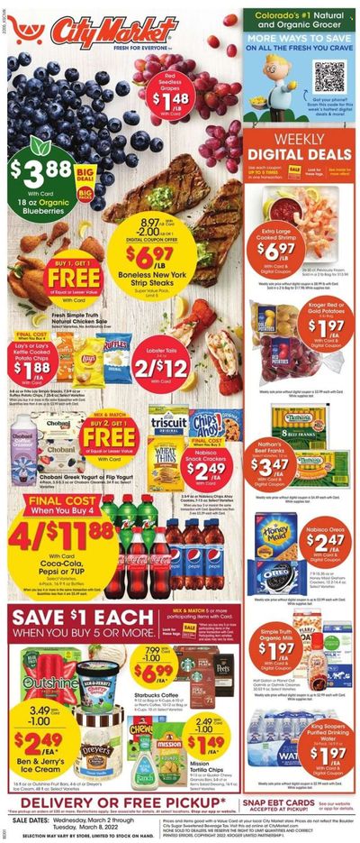 City Market (CO, UT, WY) Weekly Ad Flyer March 1 to March 8