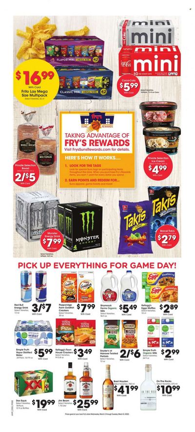 Fry’s (AZ) Weekly Ad Flyer March 1 to March 8