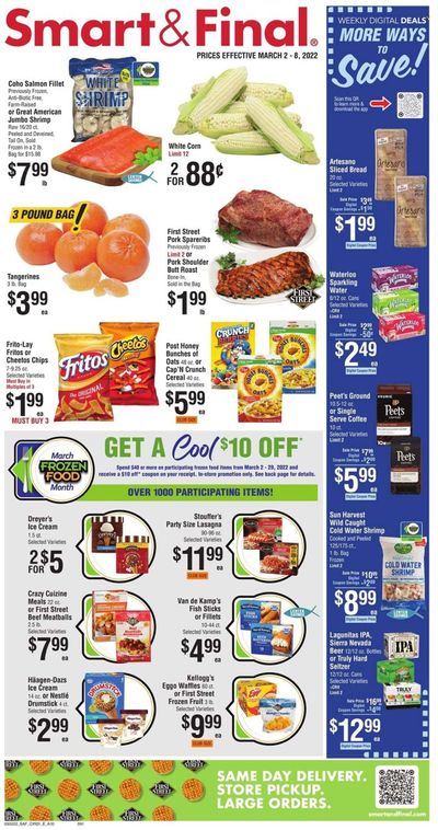 Smart & Final (AZ, CA) Weekly Ad Flyer March 1 to March 8