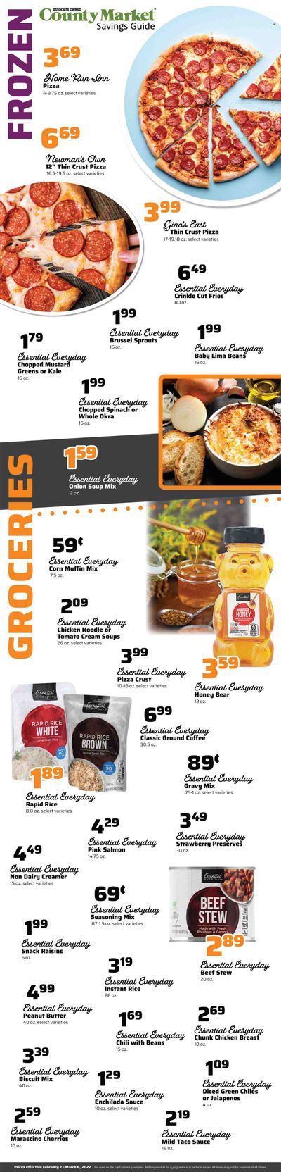 County Market (IL, IN, MO) Weekly Ad Flyer March 2 to March 9