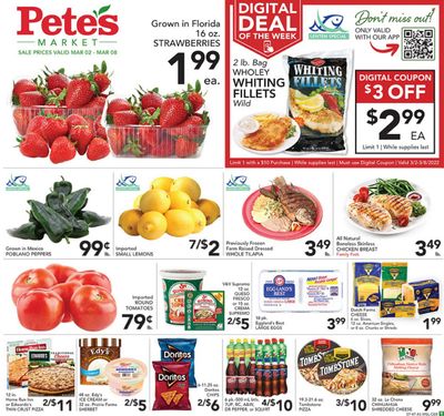 Pete's Fresh Market (IL) Weekly Ad Flyer March 2 to March 9