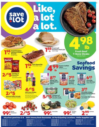 Save a Lot Weekly Ad Flyer March 2 to March 9