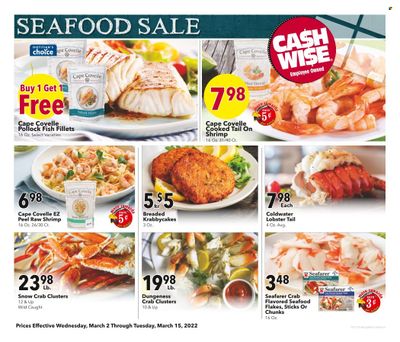 Cash Wise (MN, ND) Weekly Ad Flyer March 2 to March 9