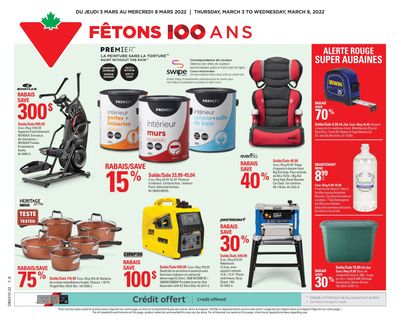 Canadian Tire (QC) Flyer March 3 to 9