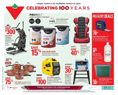 Canadian Tire (West) Flyer March 4 to 10