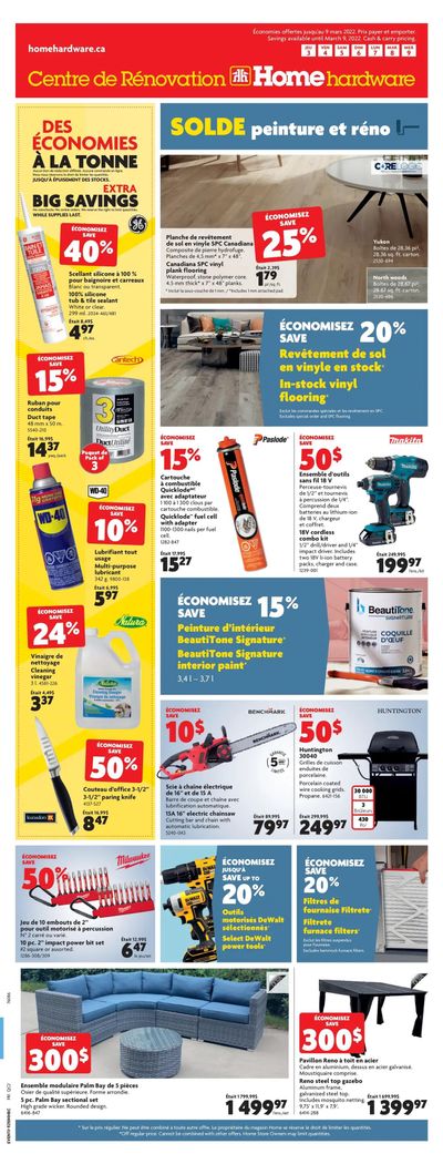 Home Hardware Building Centre (QC) Flyer March 3 to 9
