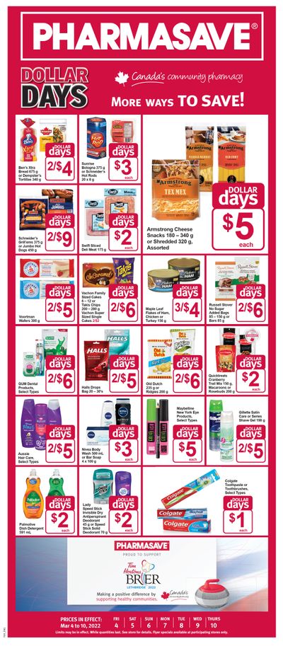 Pharmasave (Atlantic) Flyer March 4 to 10