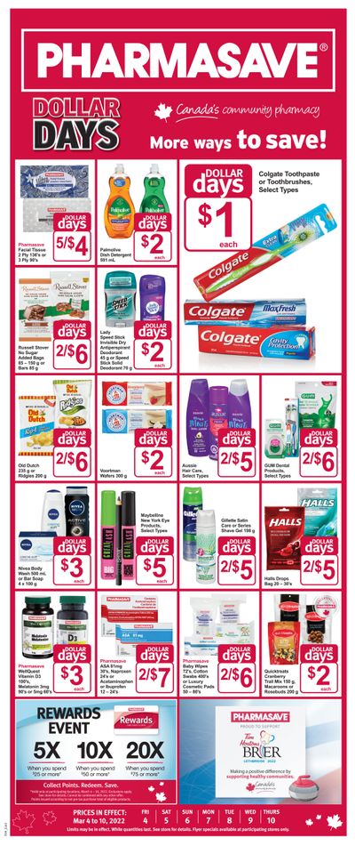 Pharmasave (ON) Flyer March 4 to 10