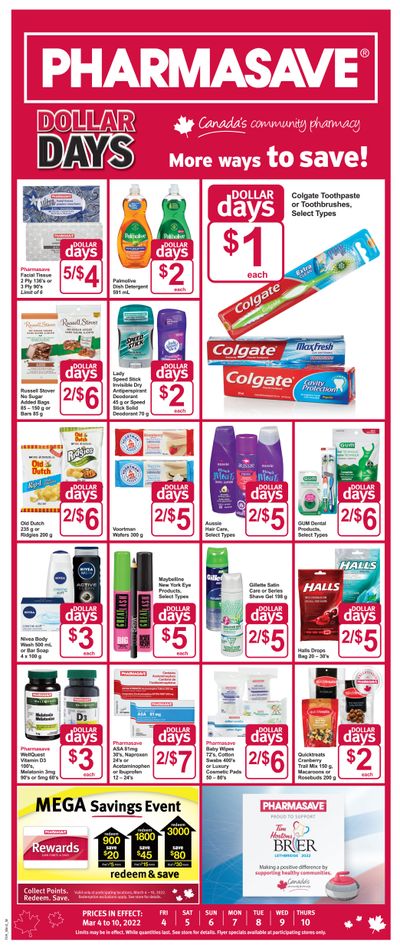 Pharmasave (West) Flyer March 4 to 10