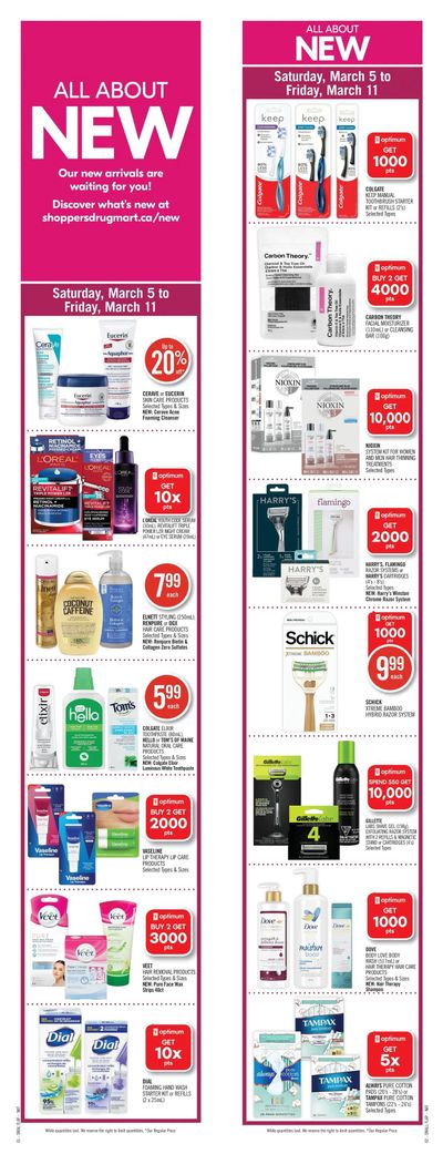 Shoppers Drug Mart (West) Flyer March 5 to 11