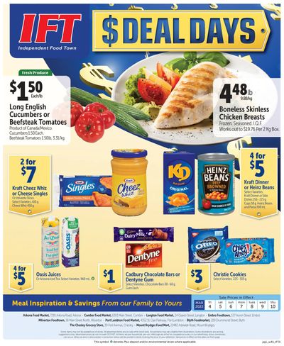 IFT Independent Food Town Flyer March 4 to 10