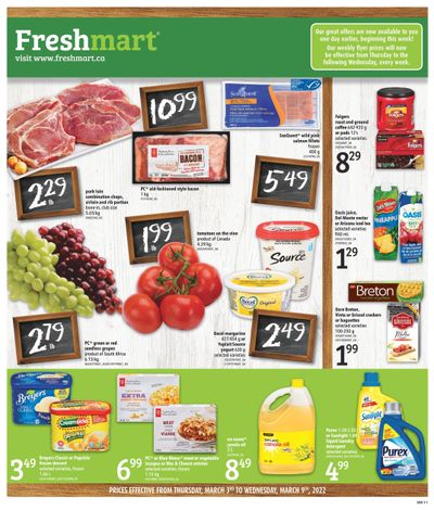 Freshmart (West) Flyer March 3 to 9