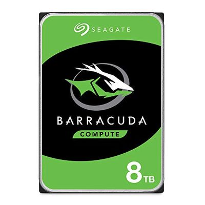 Seagate BarraCuda 8TB Internal Hard Drive HDD – 3.5 Inch Sata 6 Gb/s 5400 RPM 256MB Cache for Computer Desktop PC – Frustration Free Packaging (ST8000DM004) $164.99 (Reg $189.99)