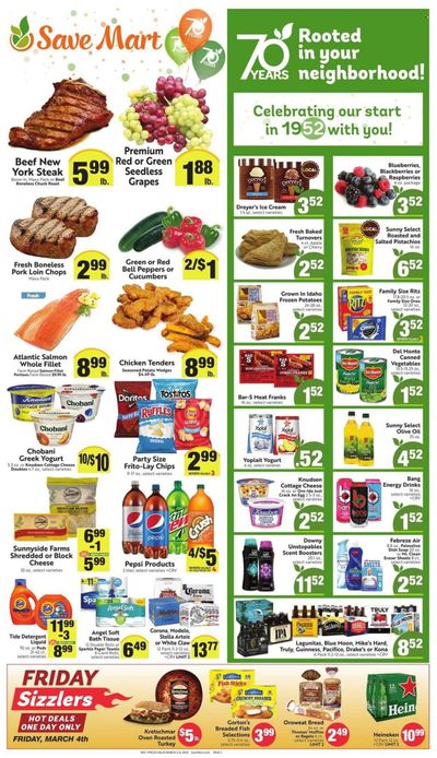 Save Mart (CA, NV) Weekly Ad Flyer March 3 to March 10