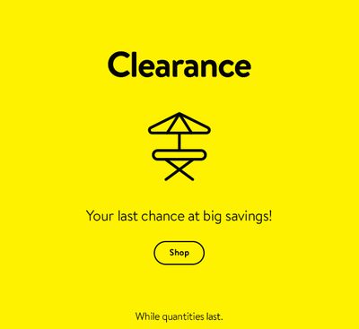 Walmart Canada Clearance Sale:  Save up to 75% Off!