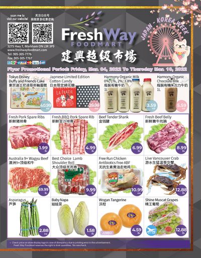 FreshWay Foodmart Flyer March 4 to 10