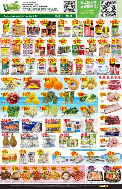 Btrust Supermarket (Mississauga) Flyer March 4 to 10