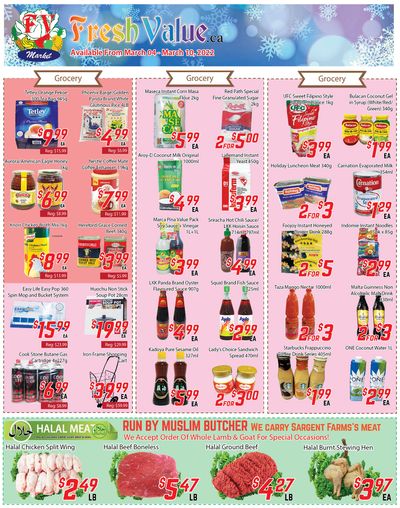 Fresh Value Flyer March 4 to 10