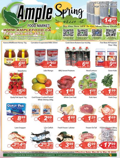 Ample Food Market (Brampton) Flyer March 4 to 10