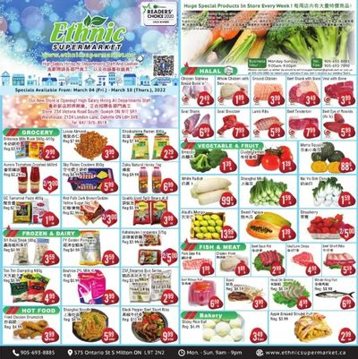 Ethnic Supermarket Flyer March 4 to 10