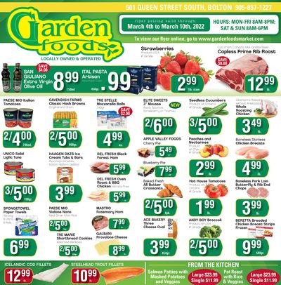 Garden Foods Flyer March 4 to 10
