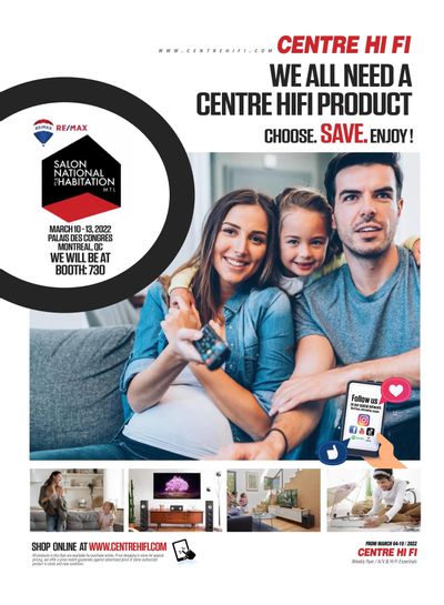 Centre Hi-Fi Flyer March 4 to 10